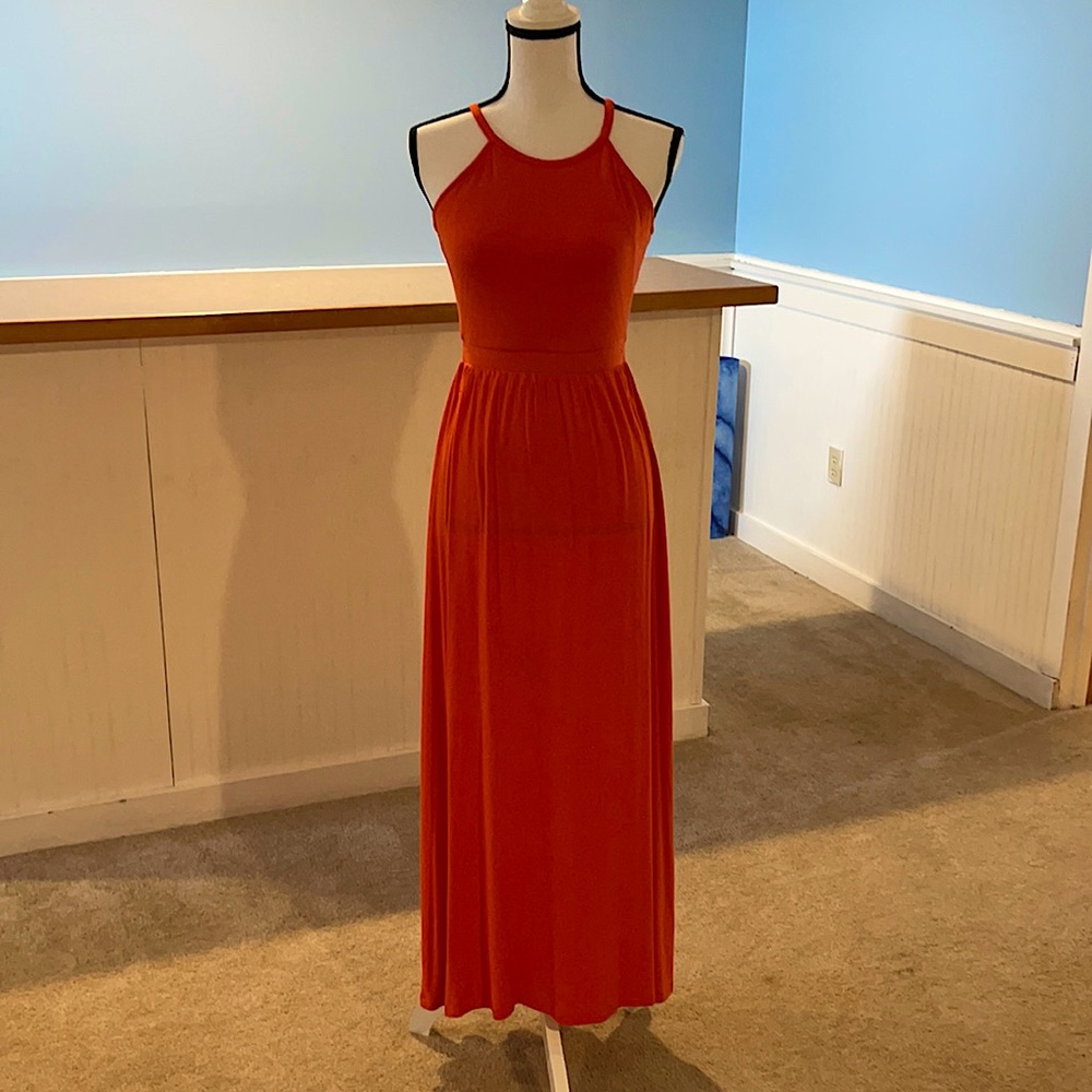 Xtra Small Maxi Dress, halter Top